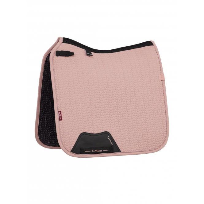 LeMieux Horsehealth LeMieux Essence Dressage Square Saddlepad - Wild Rose
