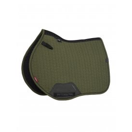 LeMieux Essence Eurojump Square Saddlepad - Pine Green