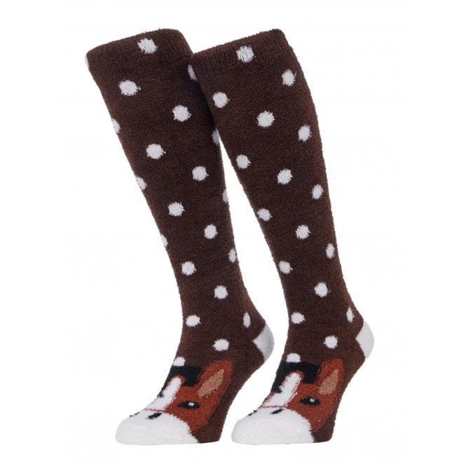 LeMieux Horsehealth LeMieux Fluffy Character Womens Socks - Titan