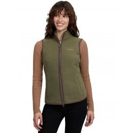 LeMieux Frankie Fleece Womens Gilet - Willow Green