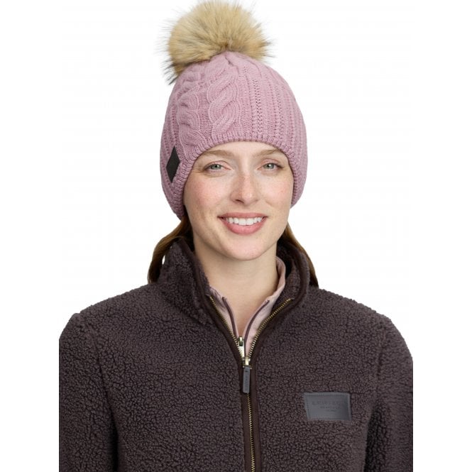 LeMieux Horsehealth LeMieux Heritage Womens Beanie - Wild Rose