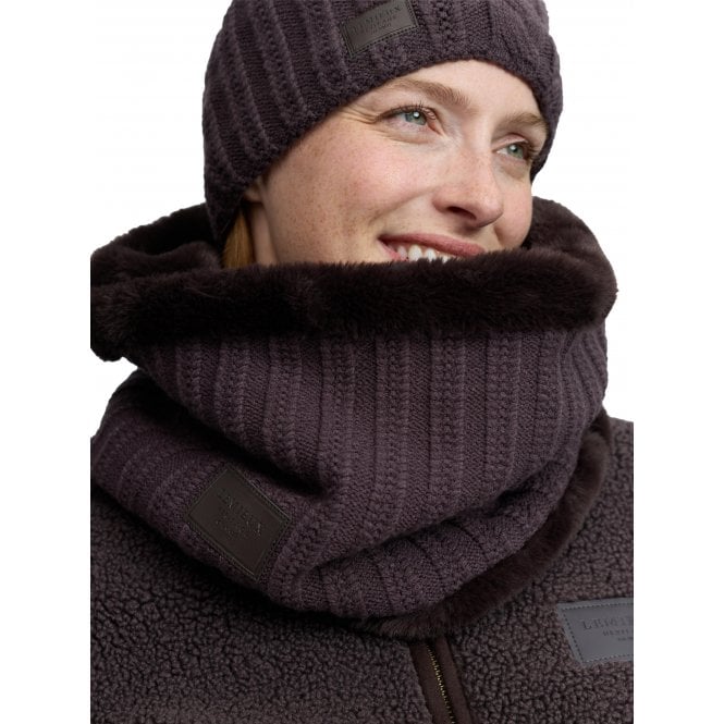 LeMieux Horsehealth LeMieux Heritage Womens Knitted Snood - Cocoa