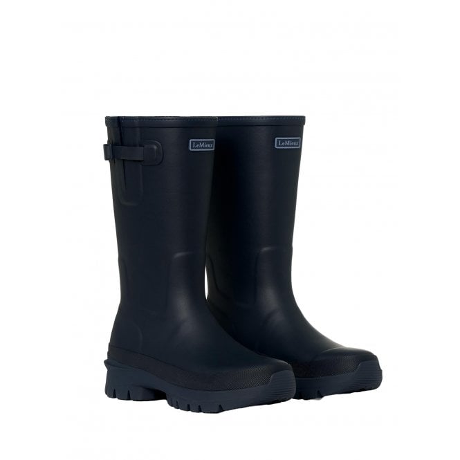 LeMieux Horsehealth LeMieux Junior Bramshaw Childrens Wellington Boot - Navy