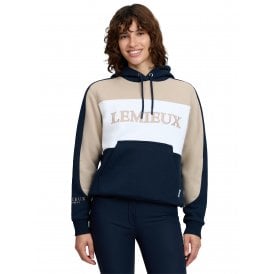 LeMieux Kadie Colour Block Womens Hoodie - Navy