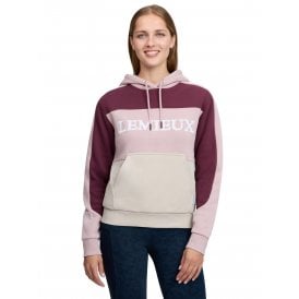 LeMieux Kadie Colour Block Womens Hoodie - Wild Rose