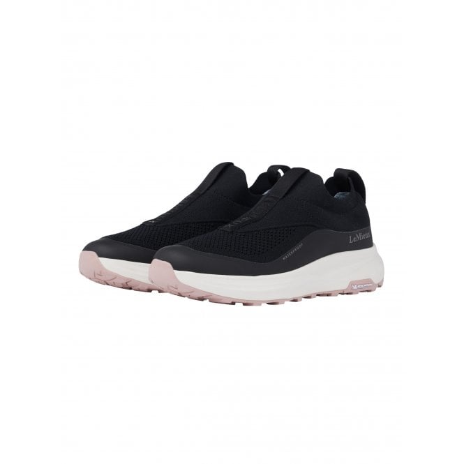 LeMieux  Kanta Slip On Waterproof Womens Trainers - Black