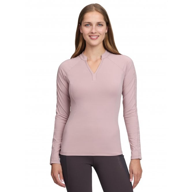 LeMieux Horsehealth LeMieux Lisa Womens Long Sleeve Base Layer - Wild Rose