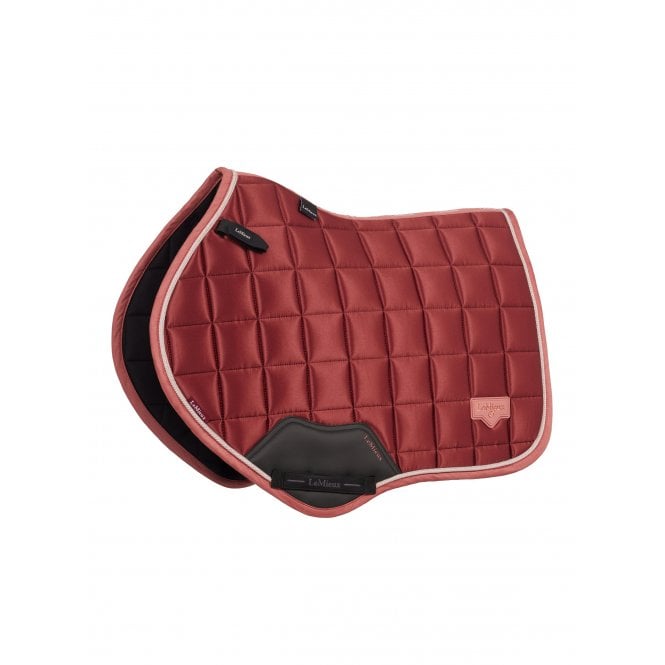 LeMieux Horsehealth LeMieux Loire Classic Close Contact Square Saddlepad - Russet
