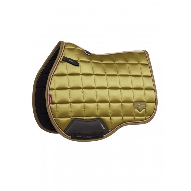LeMieux Horsehealth LeMieux Loire Classic GP Square Saddlepad - Gooseberry