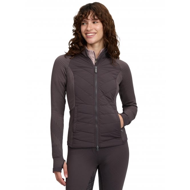 LeMieux Horsehealth LeMieux Maddie Womens Hybrid Jacket - Cocoa