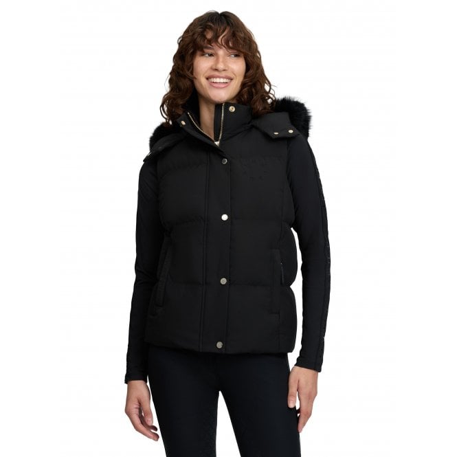 LeMieux Horsehealth LeMieux Margot Womens Hooded Gilet - Black
