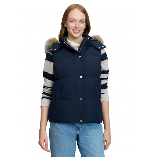 LeMieux Horsehealth LeMieux Margot Womens Hooded Gilet - Navy