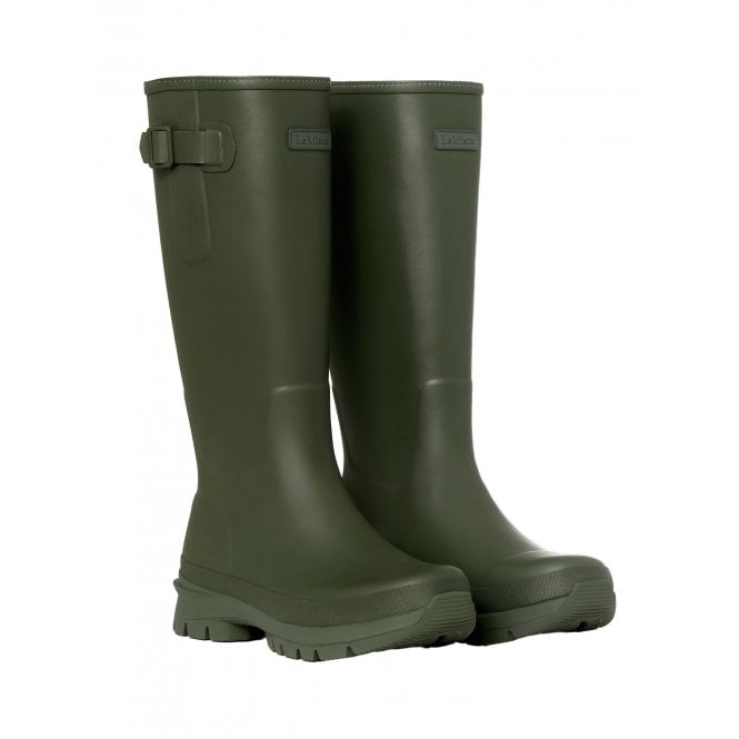LeMieux Horsehealth LeMieux Mens Bramshaw Wellington Boot - Olive