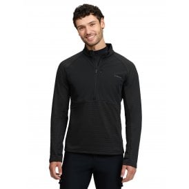LeMieux Mens Quarter Zip Mid Layer Top - Black