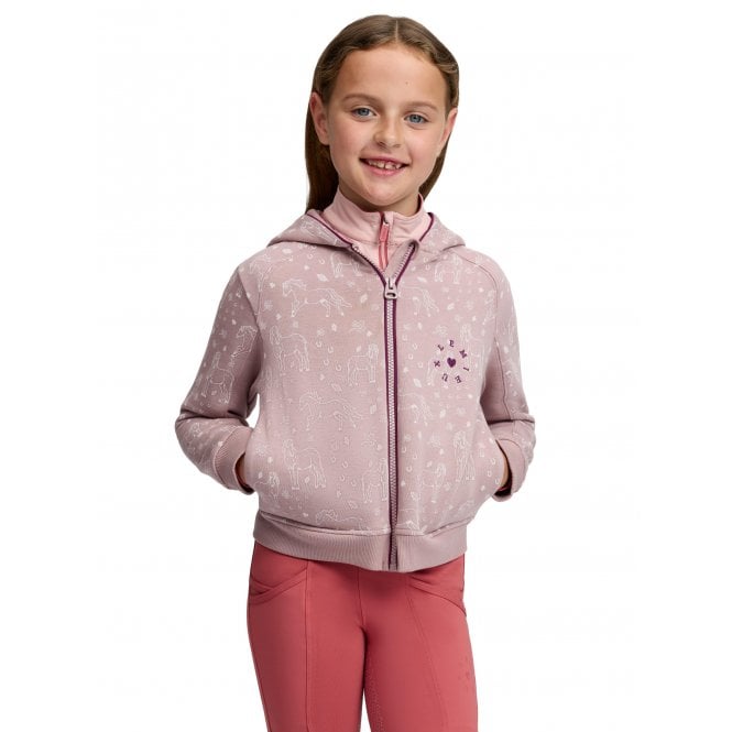 LeMieux Horsehealth LeMieux Mini Charlie Childrens Hoodie - Wild Rose