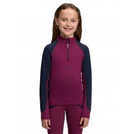 LeMieux Mini Childrens Base Layer - Blackberry