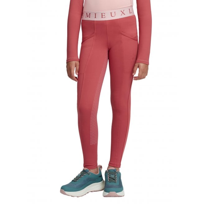 LeMieux Horsehealth LeMieux Mini Childrens Pull On Breeches - Spiced Earth