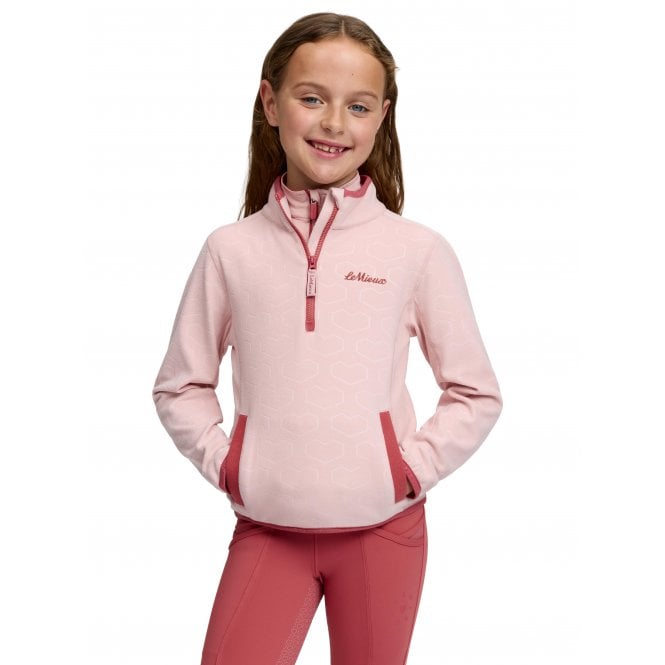 LeMieux Horsehealth LeMieux Mini Maggie Heart Childrens Fleece - Petal