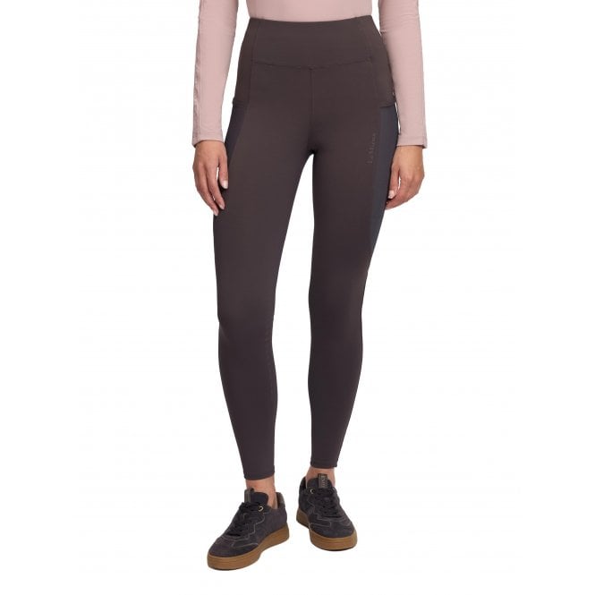 LeMieux Horsehealth LeMieux Naomi Womens Pull On Breeches - Cocoa