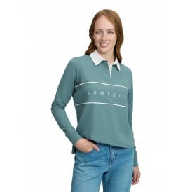 LeMieux Rochelle Womens Rugby Shirt - Aloe