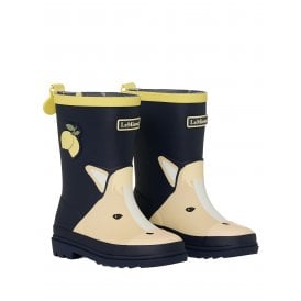 LeMieux Splash Childrens Welly - Lemon