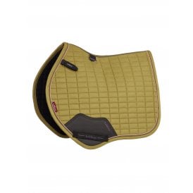 LeMieux Suede Close Contact Square Saddlepad - Gooseberry