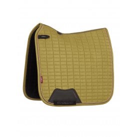 LeMieux Suede Dressage Square Saddlepad - Gooseberry