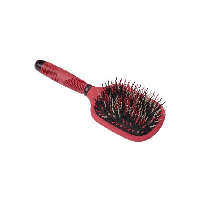 LeMieux  Tangle Tidy Mane & Tail Brush - Cranberry