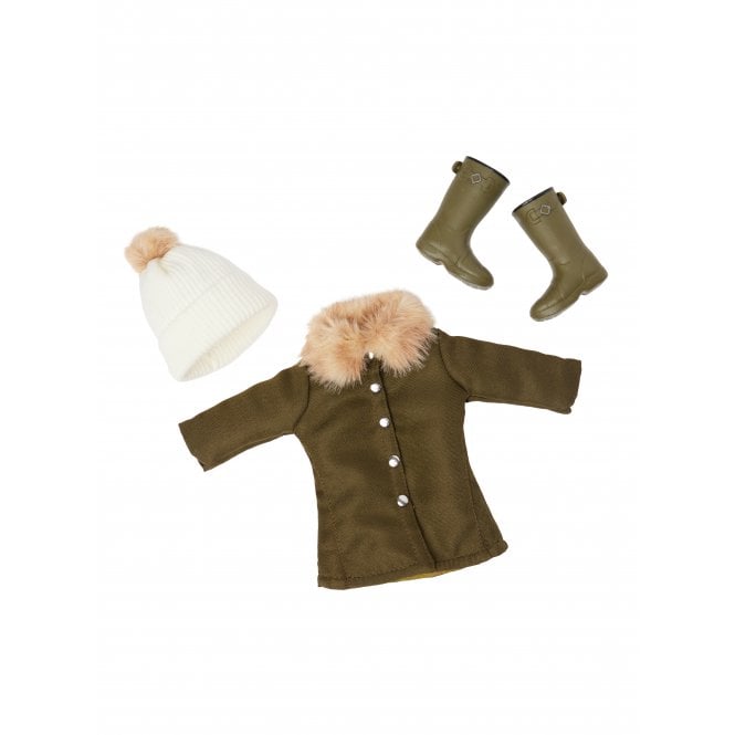 LeMieux Horsehealth LeMieux Toy Rider Winter Country Outfit - Green