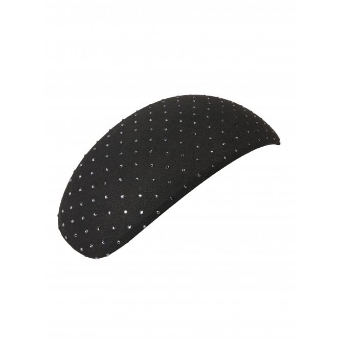 LeMieux Horsehealth LeMieux Verv Competition Helmet Panel Swarovski - Black