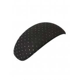LeMieux Verv Competition Helmet Panel Swarovski - Black