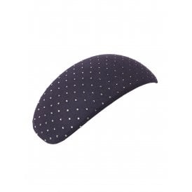 LeMieux Verv Competition Helmet Panel Swarovski - Navy Blue