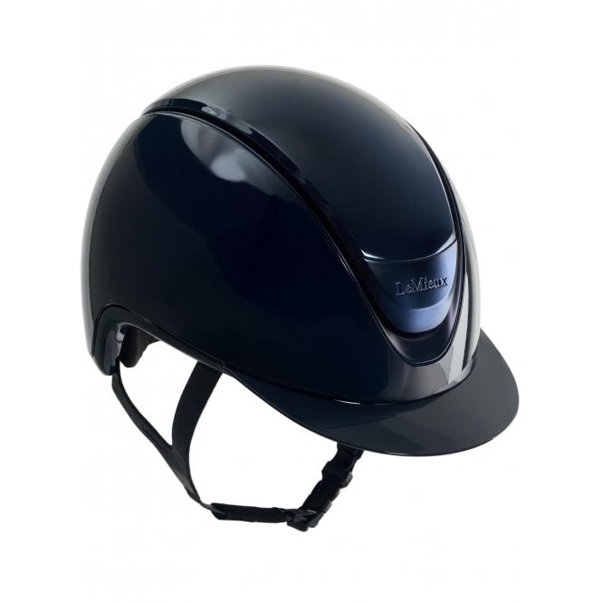 LeMieux Horsehealth LeMieux Verv Horse Riding Competition Helmet - Navy Gloss