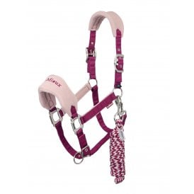 LeMieux Vogue Headcollar & Leadrope - Blackberry