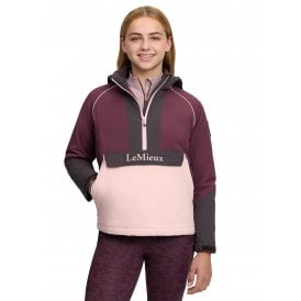 LeMieux Young Rider Bailey Childrens Waterproof Anorak - Bramble