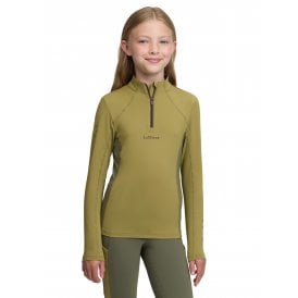 LeMieux Young Rider Classique Childrens Base Layer - Gooseberry
