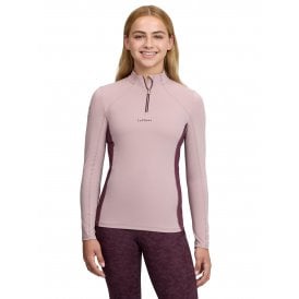 LeMieux Young Rider Classique Childrens Base Layer - Wild Rose