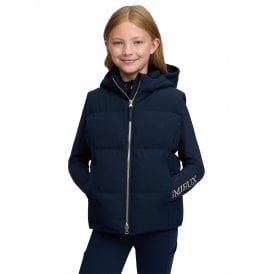 LeMieux Young Rider Joey Childrens Hooded Gilet - Navy Blue