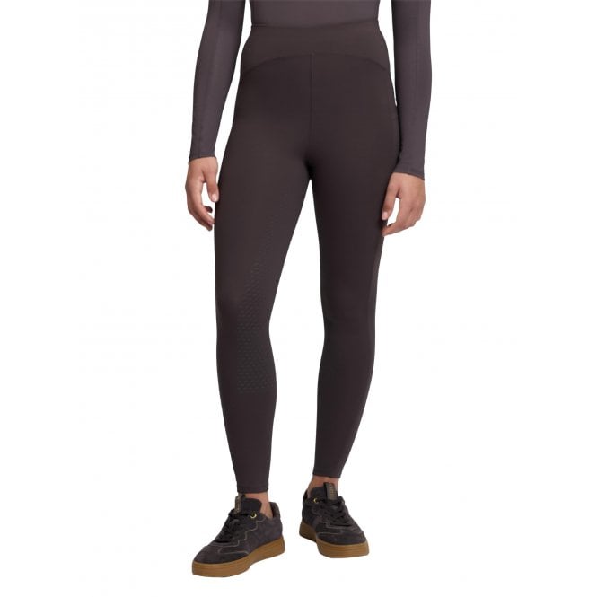 LeMieux Horsehealth LeMieux Young Rider Nell Childrens Brushed Pull On Breeches - Cocoa