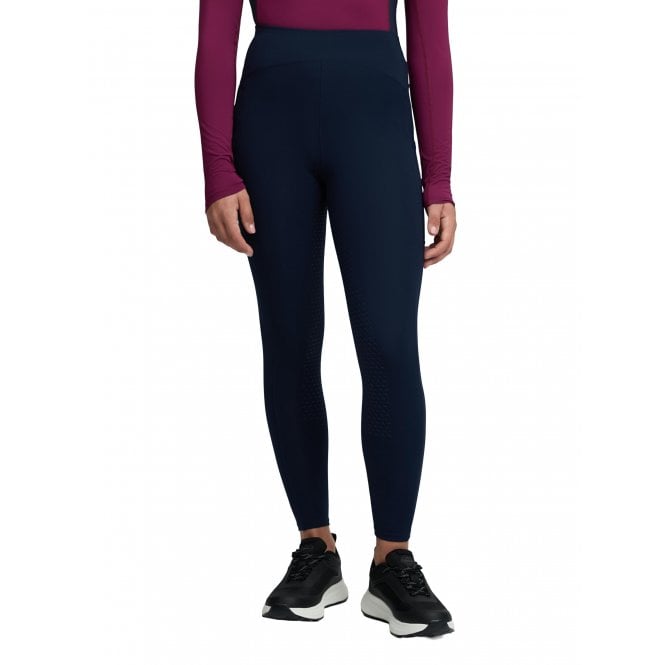 LeMieux Horsehealth LeMieux Young Rider Nell Childrens Brushed Pull On Breeches - Navy