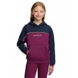 LeMieux Young Rider Sadie Childrens Hoodie - Blackberry