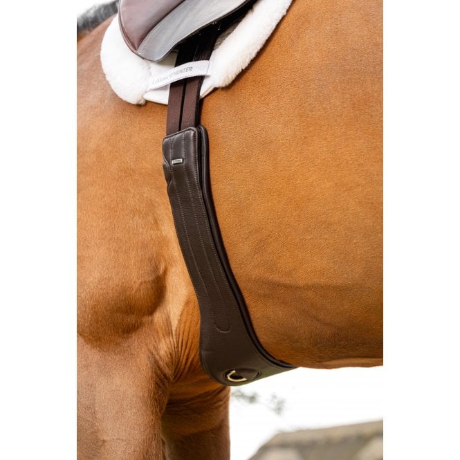 LeMieux  Hunter Girth with Detachable Non-slip Liner - Havana