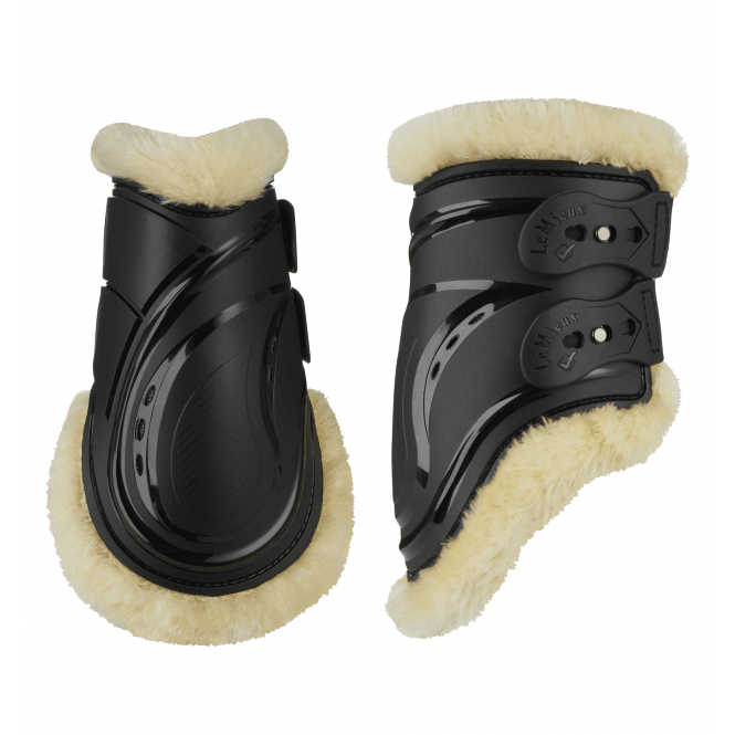 LeMieux  Impact Responsive Comfort Fetlock Boots - Black