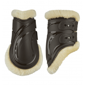 LeMieux Impact Responsive Comfort Fetlock Boots - Brown
