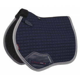 LeMieux Junior Pro GP/Jump Square Saddlepad - Navy Blue