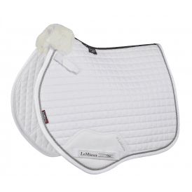 LeMieux Junior Pro GP/Jump Square Saddlepad - White