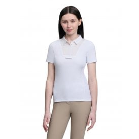 LeMieux Junior Short Sleeve Primrose Childrens Show Shirt - White