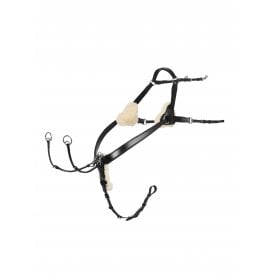 LeMieux Kudos 5 Point Bridge Breastplate - Black