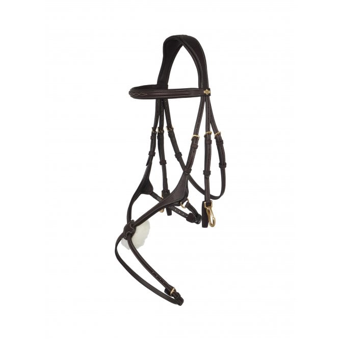 LeMieux  Kudos Grackle Anatomical Bridle - Brown
