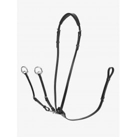 LeMieux Kudos Running Martingale - Black/Silver